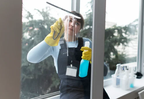 Nettoyage de vitres intérieures et extérieures à Angles